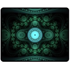 Grand Julian Fractal Fleece Blanket (medium)  by Simbadda