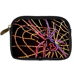 Black Widow Spider, Yellow Web Digital Camera Cases by Simbadda