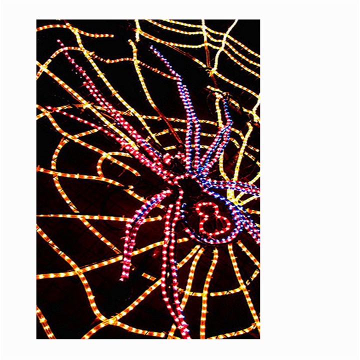 Black Widow Spider, Yellow Web Large Garden Flag (Two Sides)