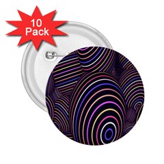 Abstract Colorful Spheres 2 25  Buttons (10 Pack)  by Simbadda