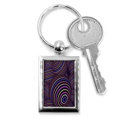 Abstract Colorful Spheres Key Chains (rectangle)  by Simbadda