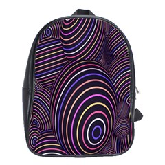 Abstract Colorful Spheres School Bags(large)  by Simbadda