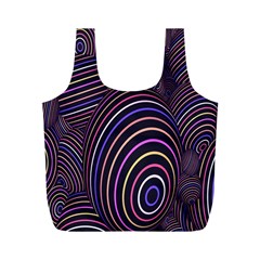 Abstract Colorful Spheres Full Print Recycle Bags (m)  by Simbadda