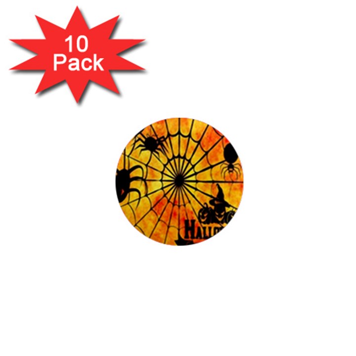 Halloween Weird  Surreal Atmosphere 1  Mini Magnet (10 pack) 