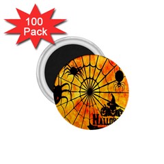 Halloween Weird  Surreal Atmosphere 1 75  Magnets (100 Pack)  by Simbadda