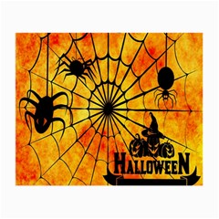 Halloween Weird  Surreal Atmosphere Small Glasses Cloth (2-side) by Simbadda