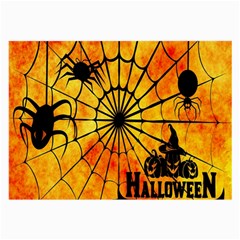 Halloween Weird  Surreal Atmosphere Large Glasses Cloth by Simbadda