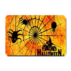 Halloween Weird  Surreal Atmosphere Small Doormat  by Simbadda