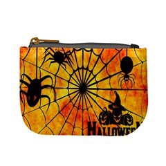 Halloween Weird  Surreal Atmosphere Mini Coin Purses by Simbadda