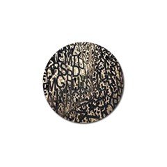 Wallpaper Texture Pattern Design Ornate Abstract Golf Ball Marker (10 Pack) by Simbadda