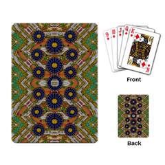 Fleur Flower Porcelaine In Calm Playing Card by pepitasart