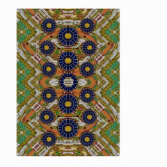 Fleur Flower Porcelaine In Calm Large Garden Flag (two Sides) by pepitasart