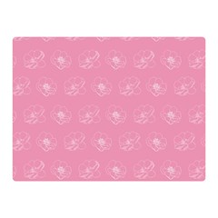 Pink Pattern Double Sided Flano Blanket (mini)  by Valentinaart