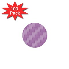 Purple Pattern 1  Mini Buttons (100 Pack)  by Valentinaart