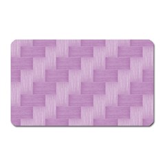 Purple Pattern Magnet (rectangular) by Valentinaart