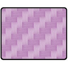 Purple Pattern Fleece Blanket (medium)  by Valentinaart