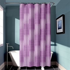 Purple Pattern Shower Curtain 36  X 72  (stall)  by Valentinaart