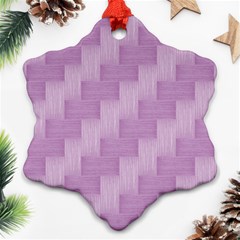 Purple Pattern Ornament (snowflake) by Valentinaart