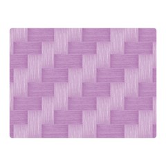 Purple Pattern Double Sided Flano Blanket (mini)  by Valentinaart