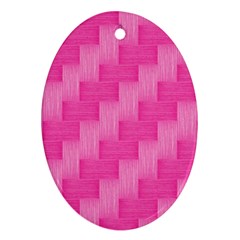 Pink Pattern Ornament (oval) by Valentinaart