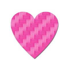 Pink Pattern Heart Magnet by Valentinaart