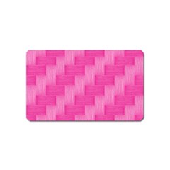 Pink Pattern Magnet (name Card) by Valentinaart