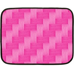 Pink Pattern Double Sided Fleece Blanket (mini)  by Valentinaart