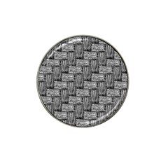 Gray Pattern Hat Clip Ball Marker (10 Pack) by Valentinaart