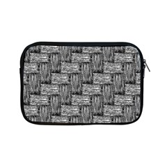 Gray Pattern Apple Ipad Mini Zipper Cases by Valentinaart