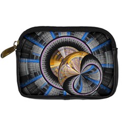 Fractal Tech Disc Background Digital Camera Cases by Simbadda