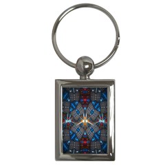 Fancy Fractal Pattern Key Chains (rectangle)  by Simbadda