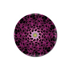 Cool Fractal Magnet 3  (round) by Simbadda