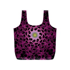 Cool Fractal Full Print Recycle Bags (s)  by Simbadda