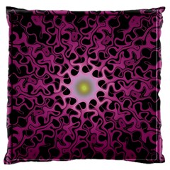 Cool Fractal Large Flano Cushion Case (two Sides) by Simbadda