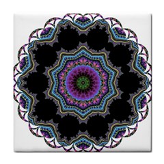 Fractal Lace Tile Coasters by Simbadda