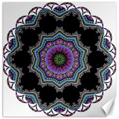 Fractal Lace Canvas 20  X 20   by Simbadda