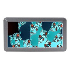 Decorative Fractal Background Memory Card Reader (mini) by Simbadda