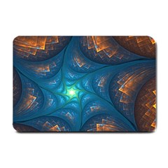 Fractal Star Small Doormat  by Simbadda