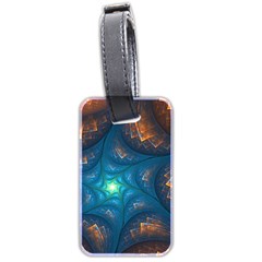 Fractal Star Luggage Tags (two Sides) by Simbadda