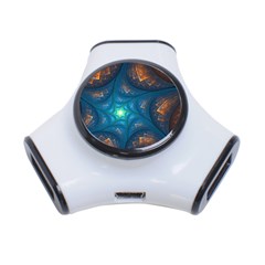 Fractal Star 3-port Usb Hub by Simbadda