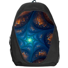 Fractal Star Backpack Bag by Simbadda