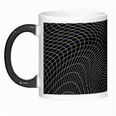 Distorted Net Pattern Morph Mugs by Simbadda