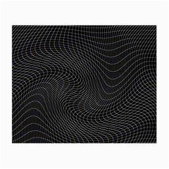 Distorted Net Pattern Small Glasses Cloth (2-side) by Simbadda