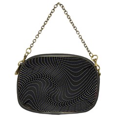 Distorted Net Pattern Chain Purses (two Sides)  by Simbadda