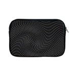 Distorted Net Pattern Apple iPad Mini Zipper Cases Front