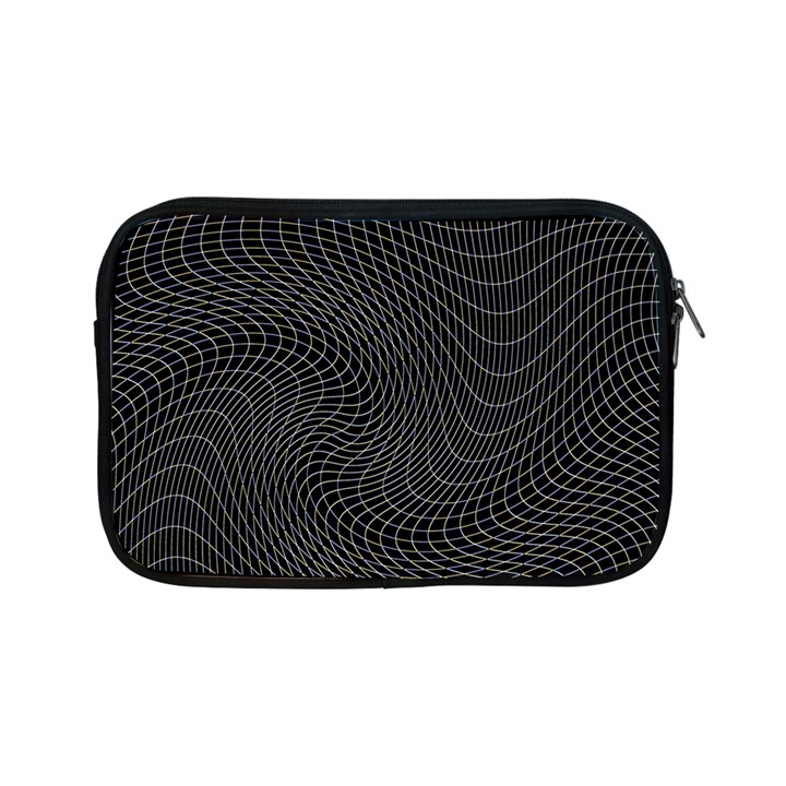 Distorted Net Pattern Apple iPad Mini Zipper Cases