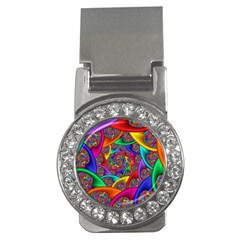 Color Spiral Money Clips (cz)  by Simbadda