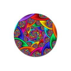 Color Spiral Magnet 3  (round) by Simbadda