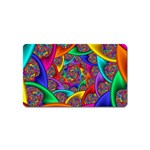 Color Spiral Magnet (Name Card) Front