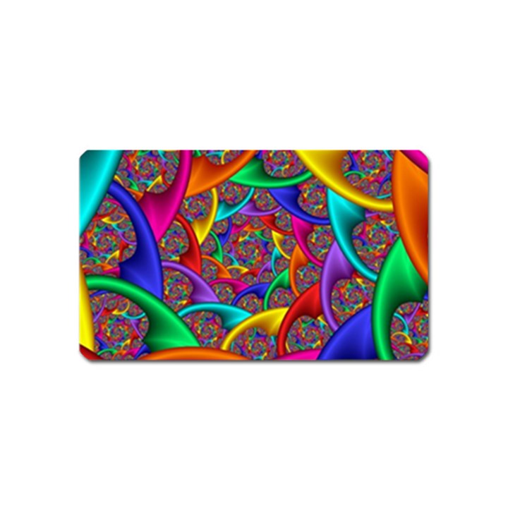 Color Spiral Magnet (Name Card)